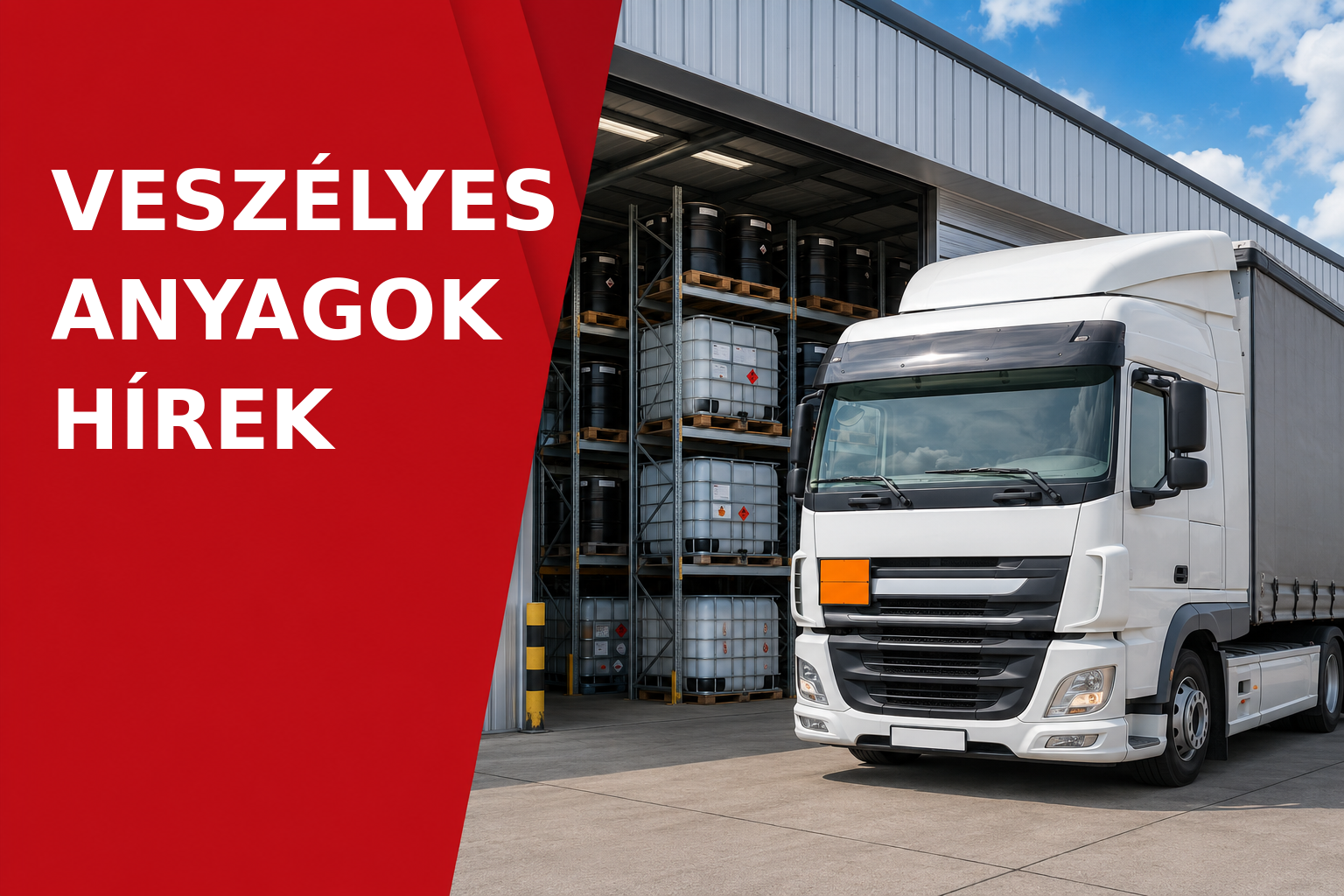 Veszélyes áruk tárolása és szállítása — magyarországi hírek